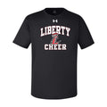 Liberty Cheer Curved Under Armour Tee
