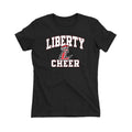 Liberty Cheer Curved Women's Fitted Tee