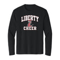 Liberty Cheer Curved Unisex Long Sleeve Tee
