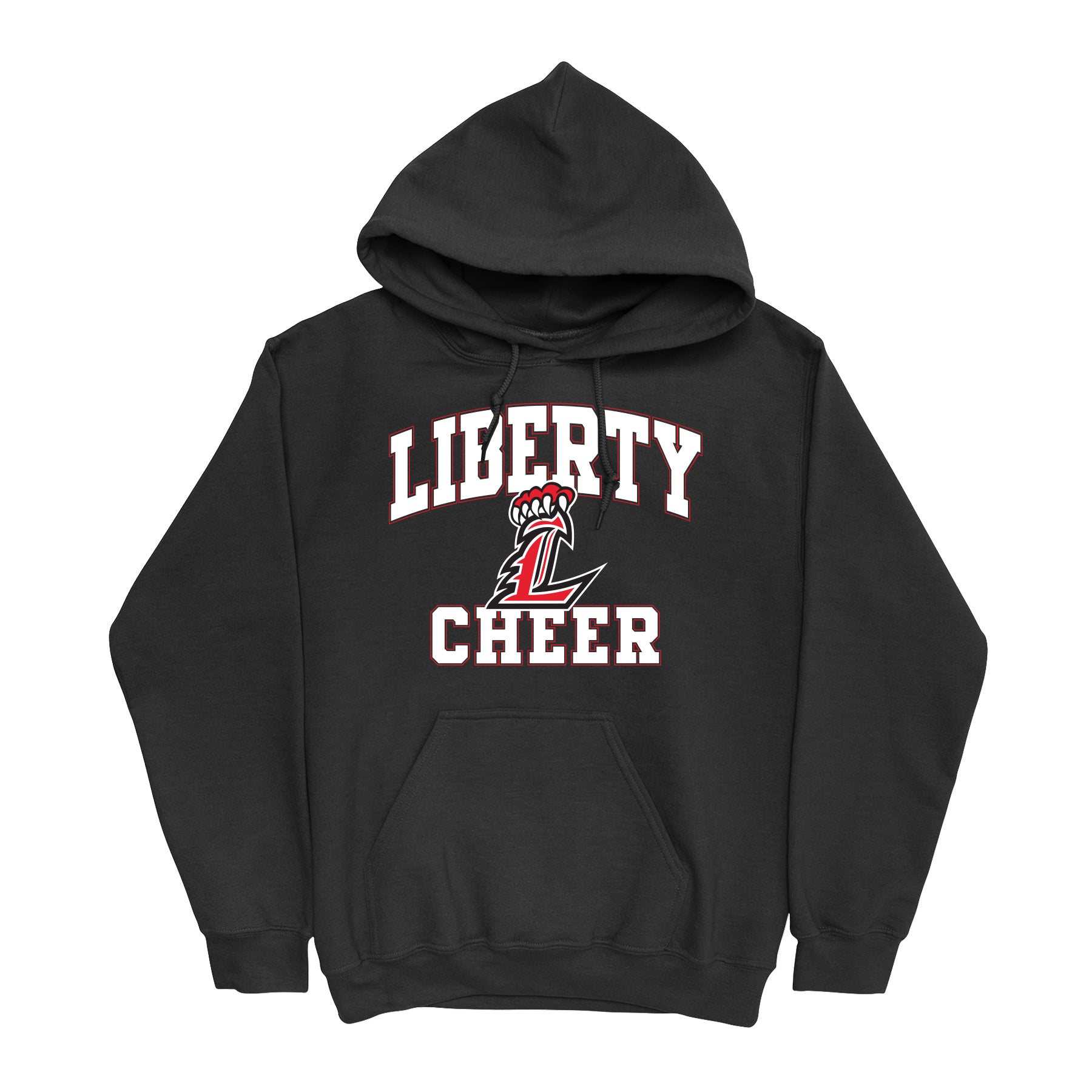 Liberty Cheer Curved Hoodie