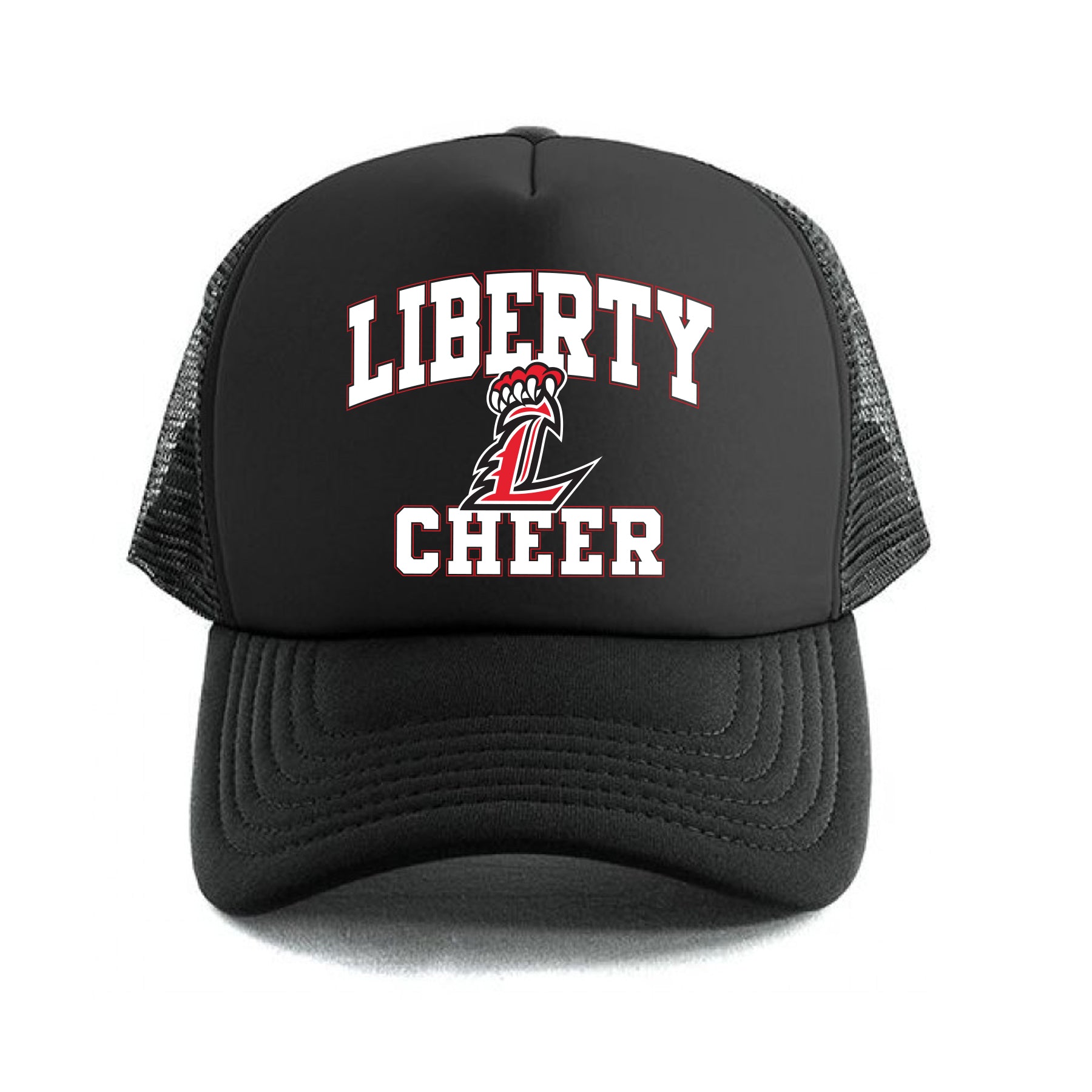 Liberty Cheer Curved Trucker Hat