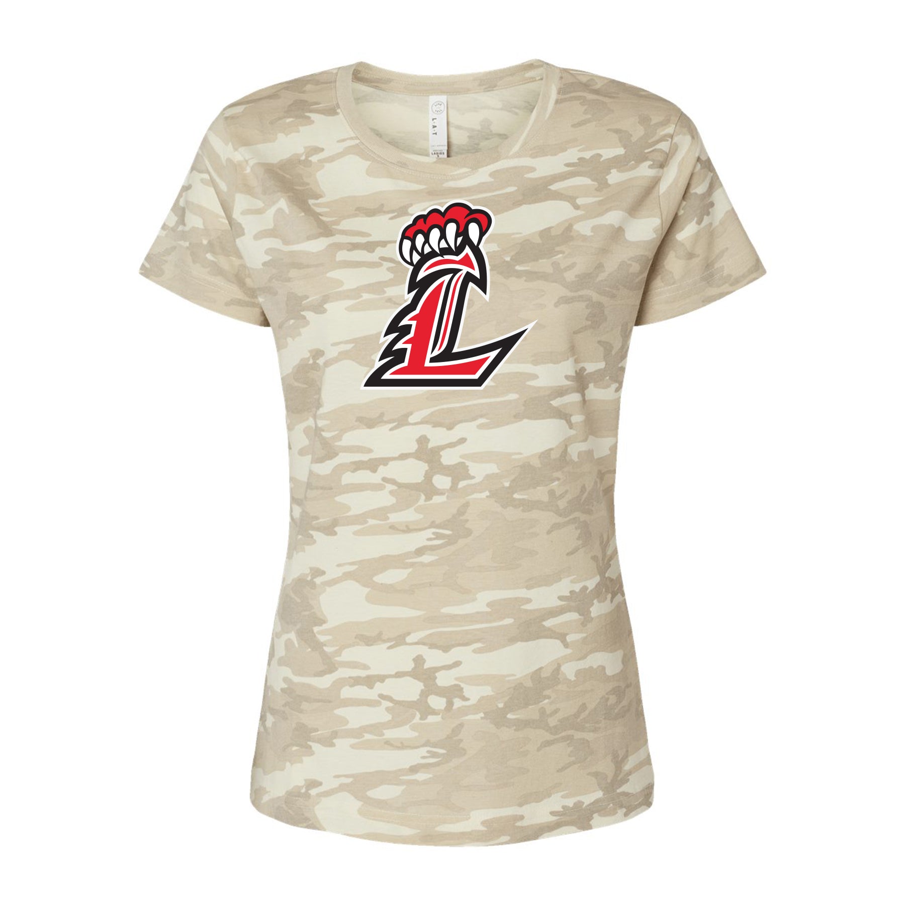 Camo Liberty L  Women's Fit Tee