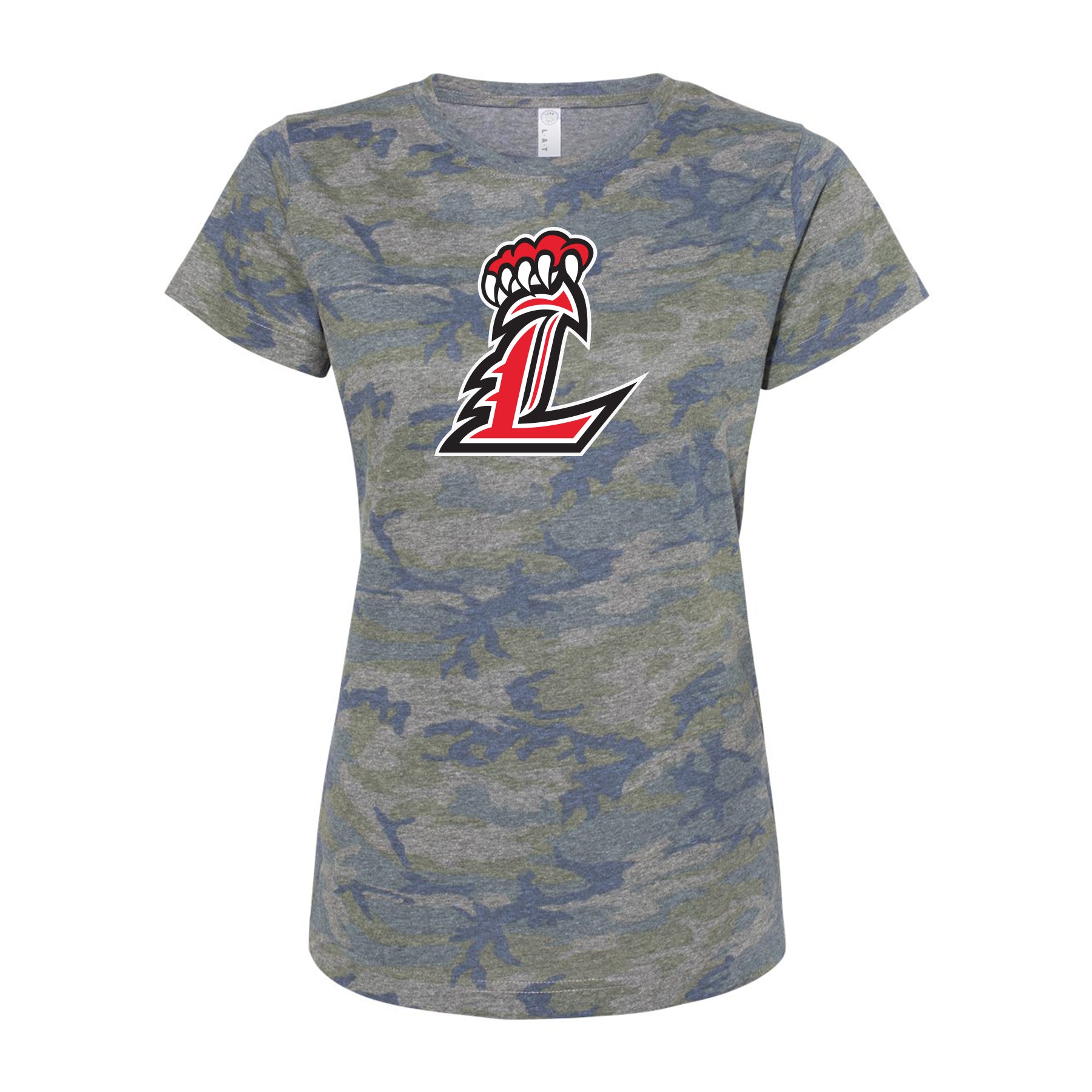 Camo Liberty L  Women's Fit Tee