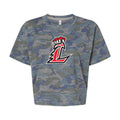 Camo Liberty Lions L Cropped Tee