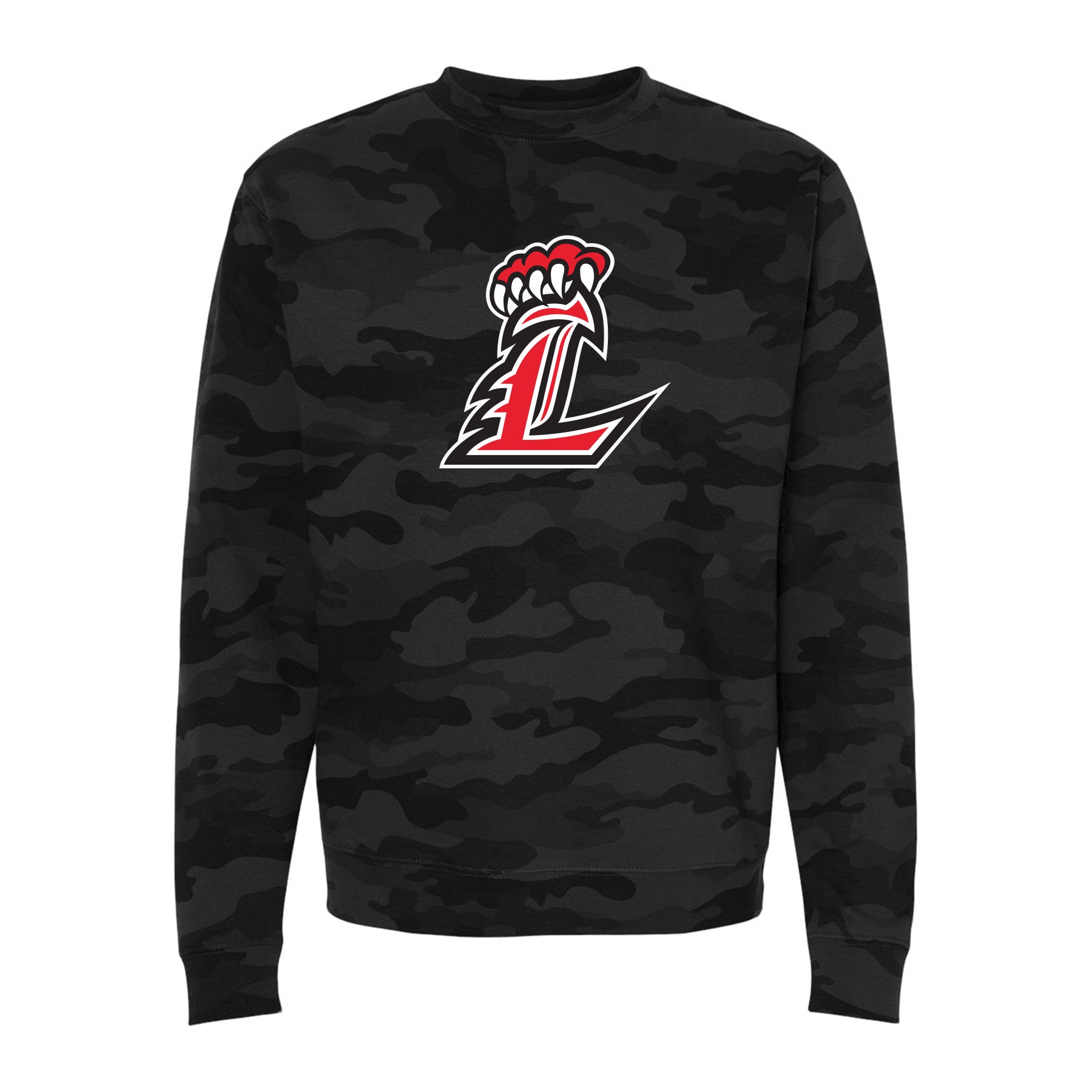 Camo Liberty Lions L Unisex Crewneck Sweatshirt