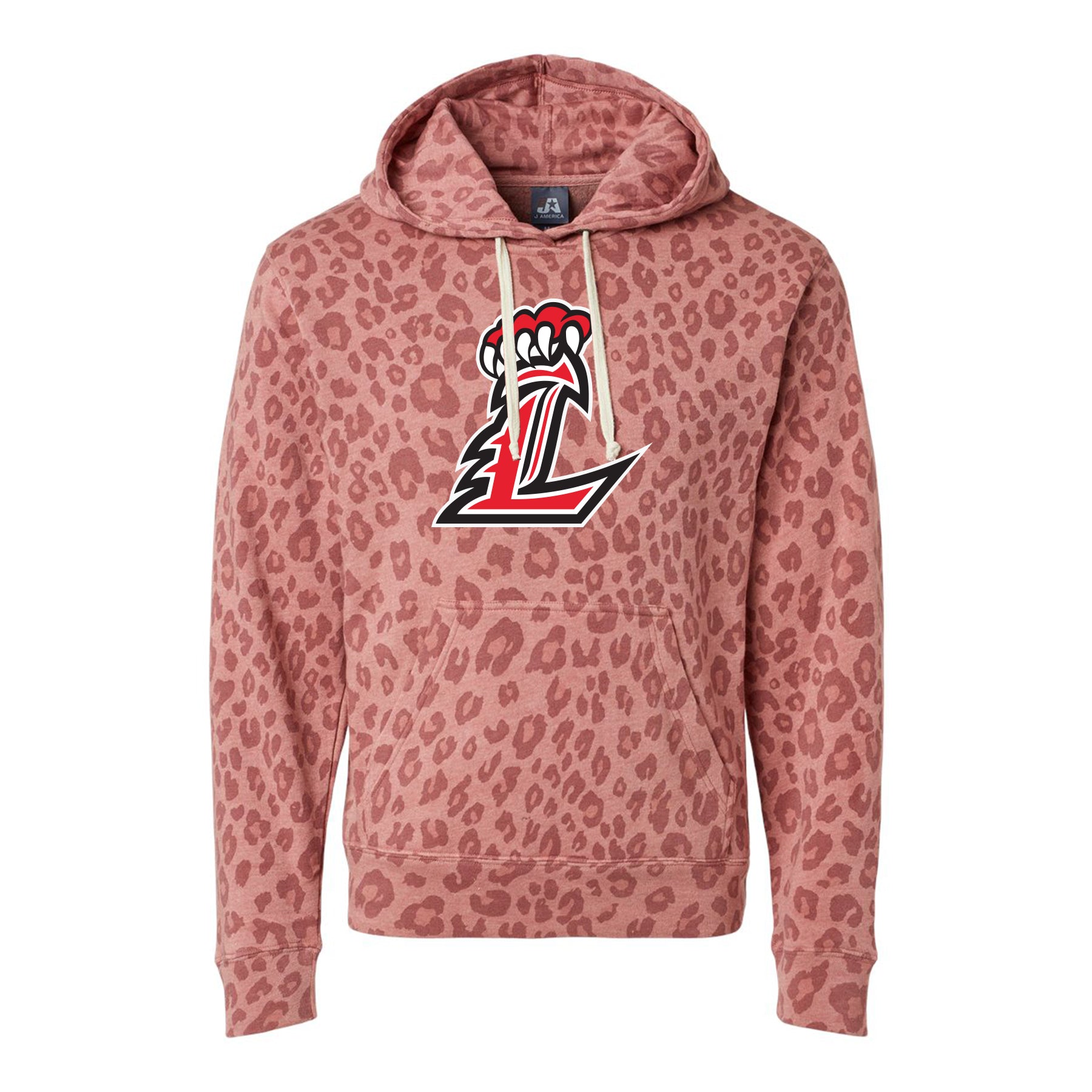 Leopard Liberty Lions L Hoodie