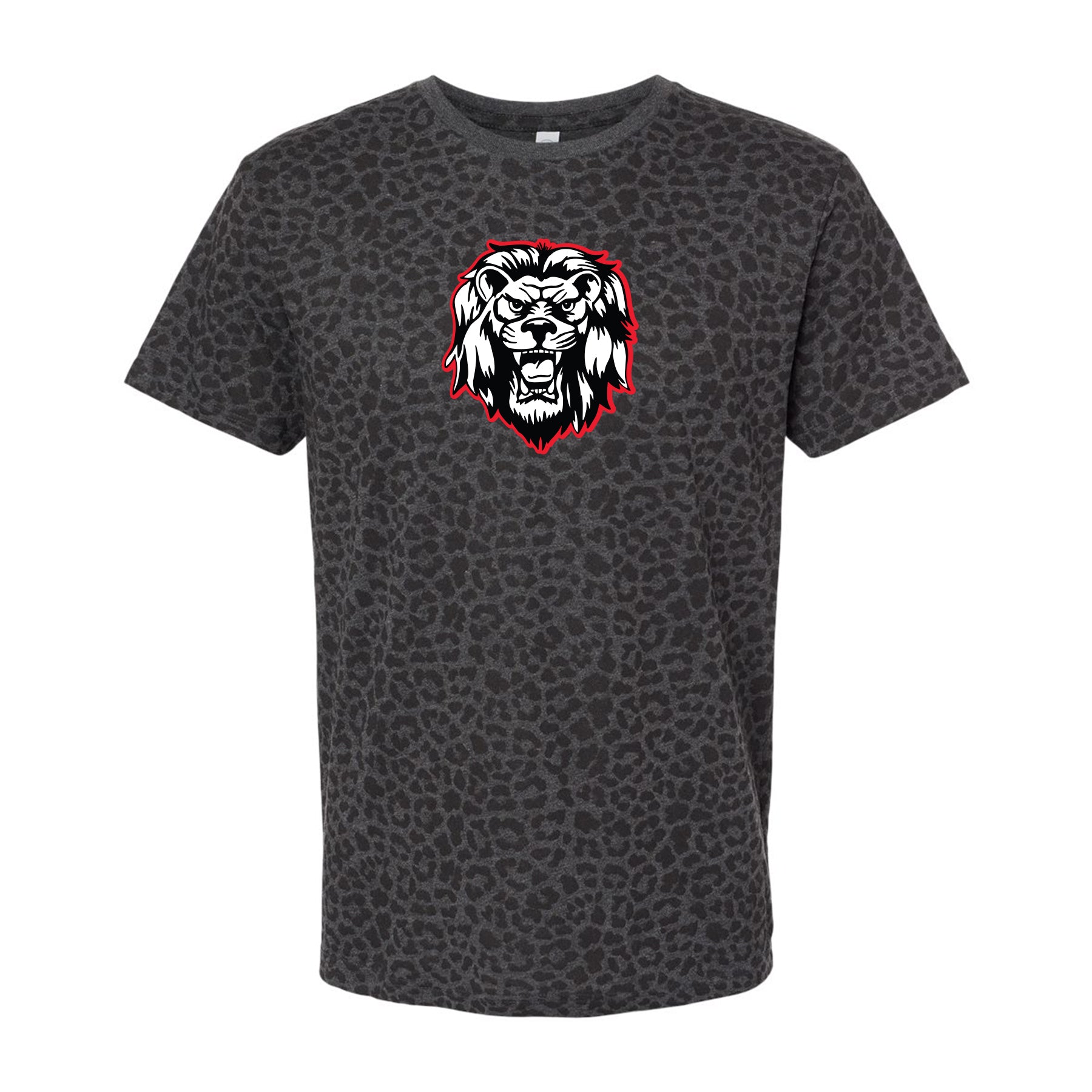 Leopard Liberty Lion Mascot Unisex Tee