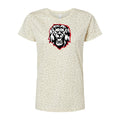 Leopard Liberty Lion Mascot  Women's Fit Tee