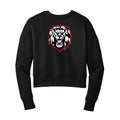Liberty Lions Mascot Cropped Crewneck Sweatshirt