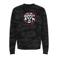 Camo Liberty Lion Unisex Crewneck Sweatshirt