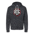 Leopard Liberty Lion Mascot Hoodie