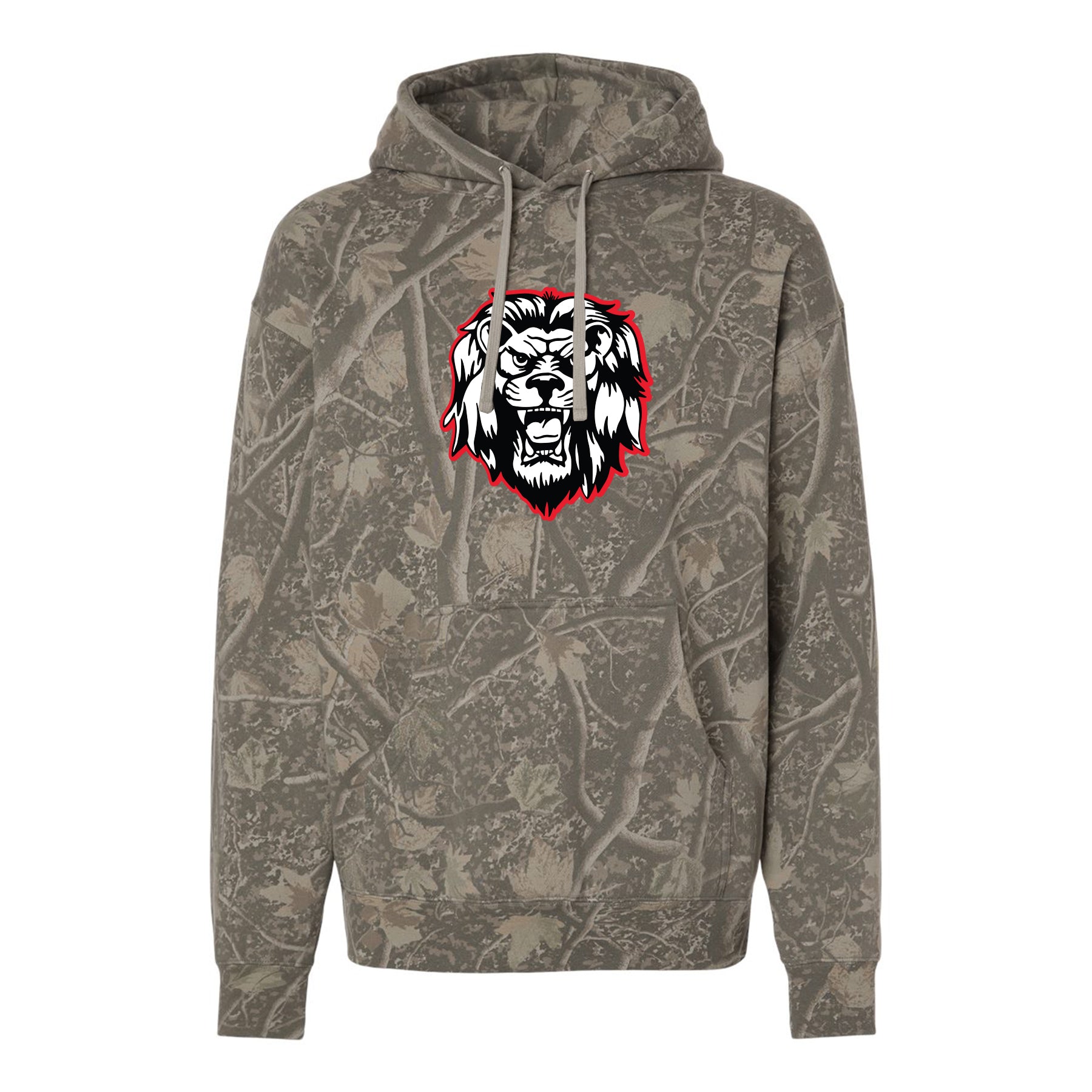 Camo Liberty Lion Hoodie
