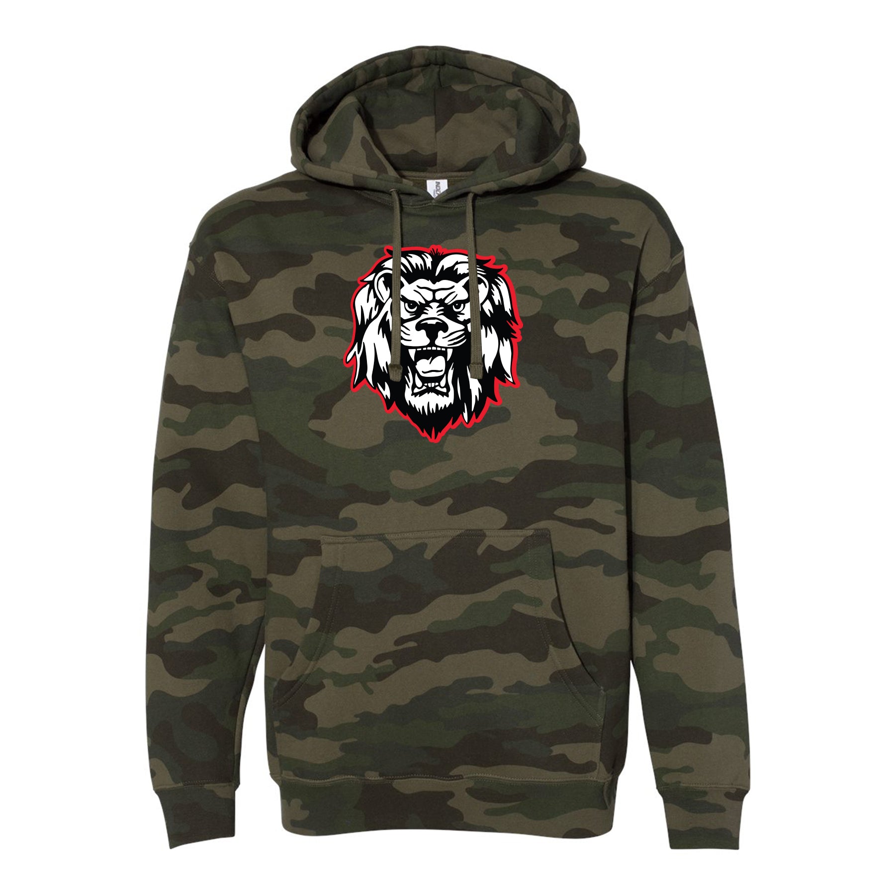 Camo Liberty Lion Hoodie