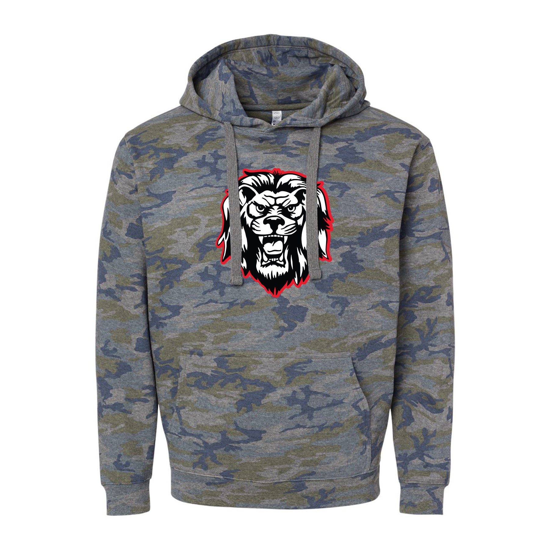 Camo Liberty Lion Hoodie