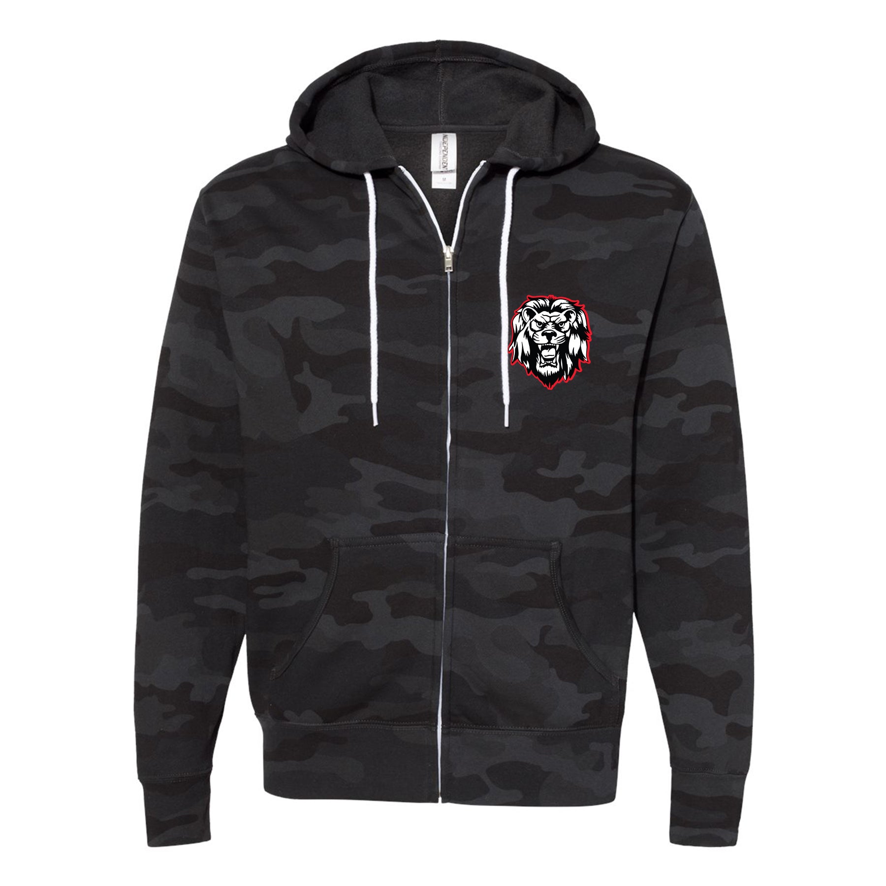Camo Liberty Lion Full Zip Sweatshirt