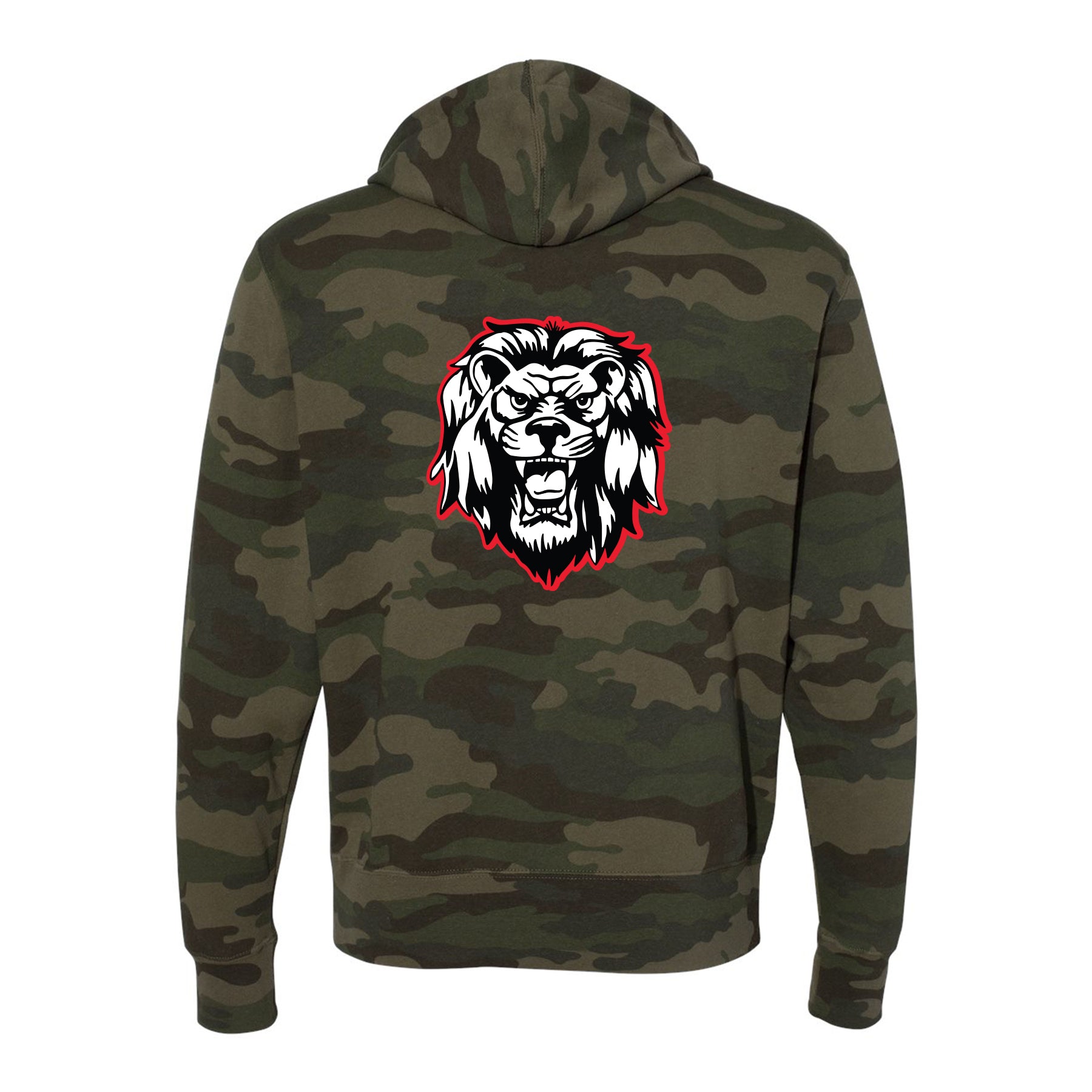 Camo Liberty Lion Full Zip Sweatshirt
