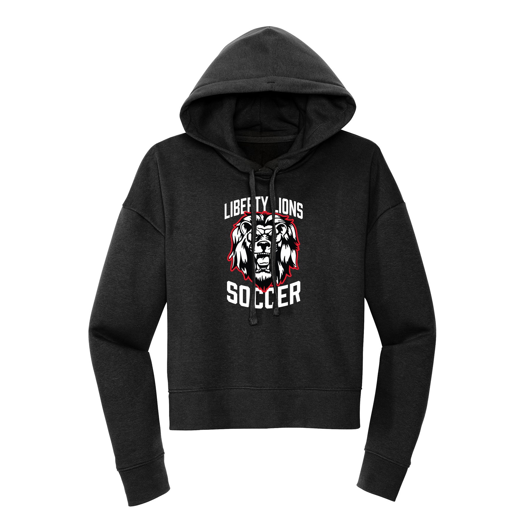 Liberty Lions Soccer Cropped Hoodie