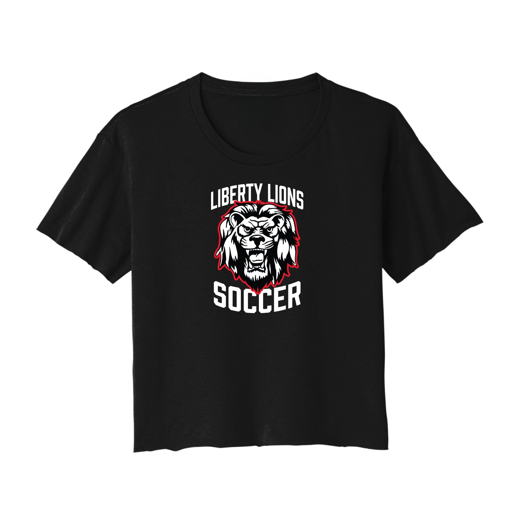 Liberty Lions Soccer Cropped Tee