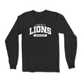 Liberty Lions Soccer Curved Unisex Long Sleeve Tee