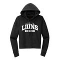 Liberty Lions Soccer Curved Cropped Hoodie