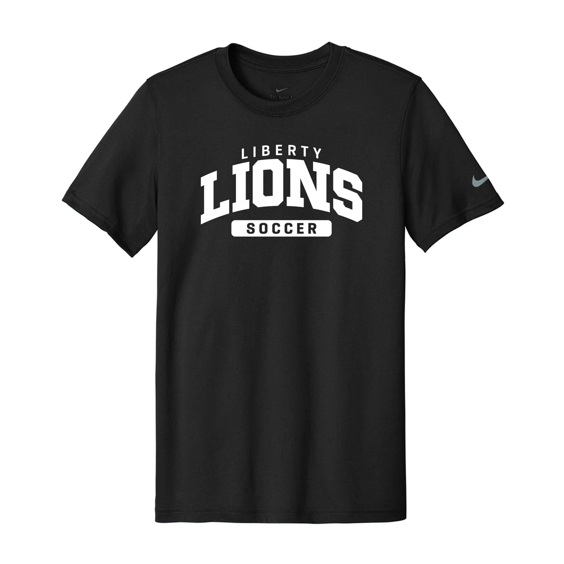 Liberty Lions Soccer Curved Nike Dri-Fit Tee
