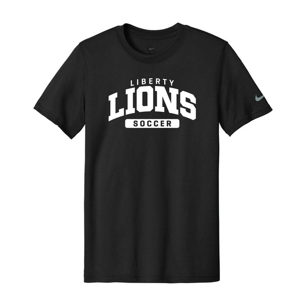 Liberty Lions Soccer Curved Nike Dri-Fit Tee