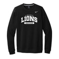 Liberty Lions Soccer Curved Nike Crewneck Sweatshirt