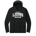 Liberty Lions Soccer Curved Performance Hooded Long Sleeve Tee