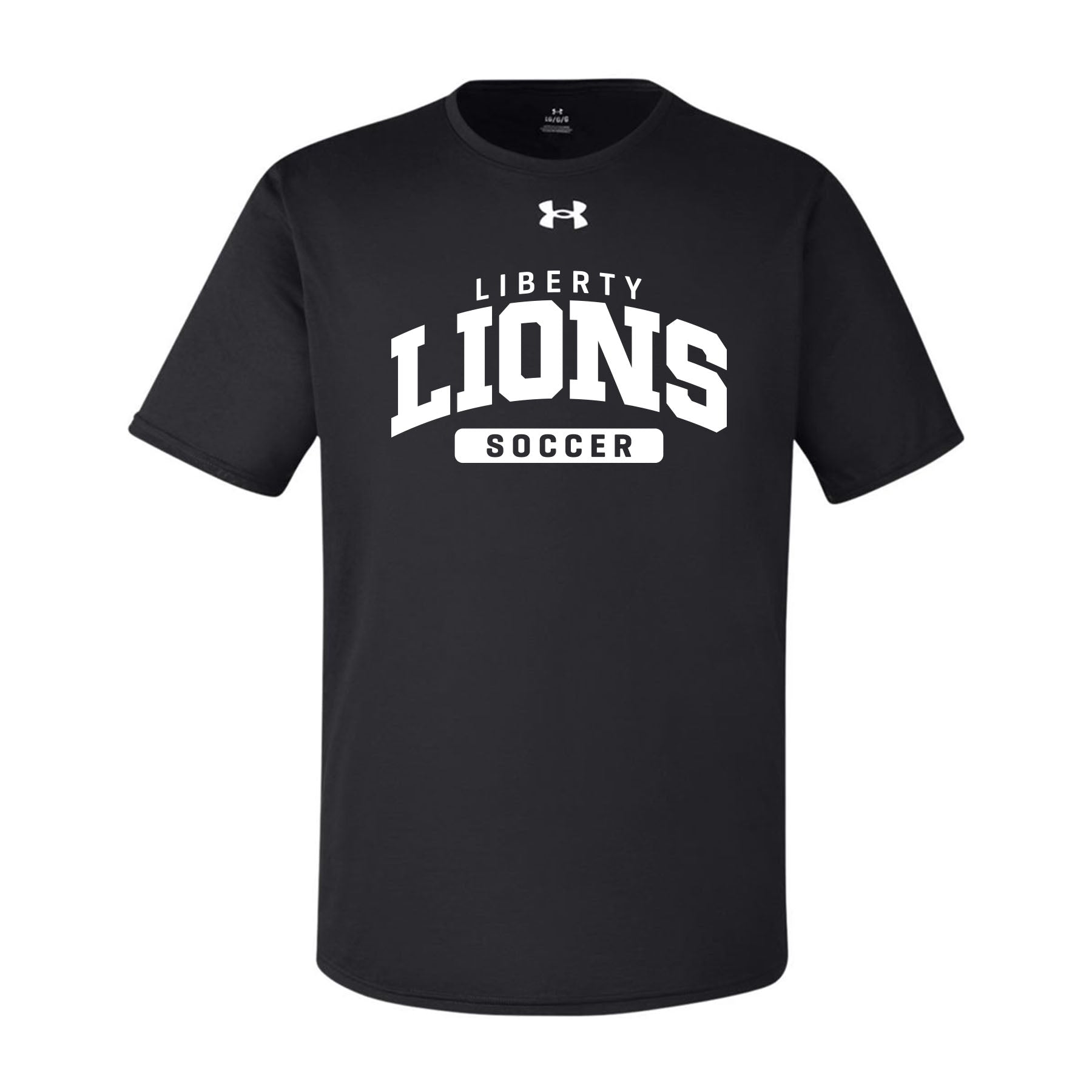 Liberty Lions Soccer Curved Under Armour Tee