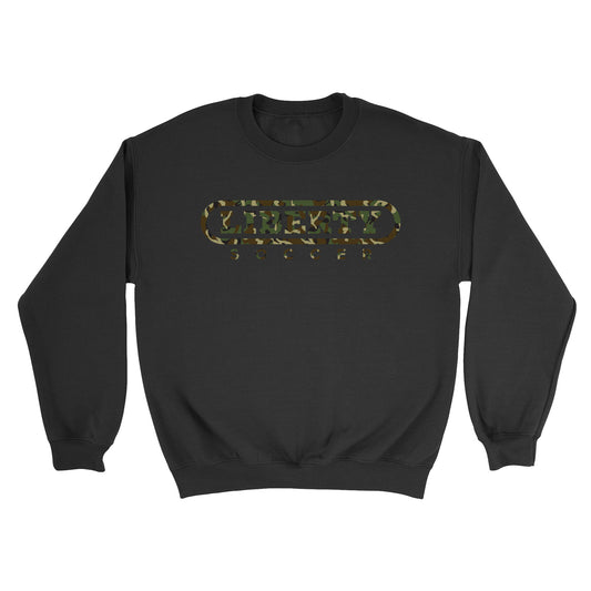 Liberty Soccer Camo Crewneck Sweatshirt