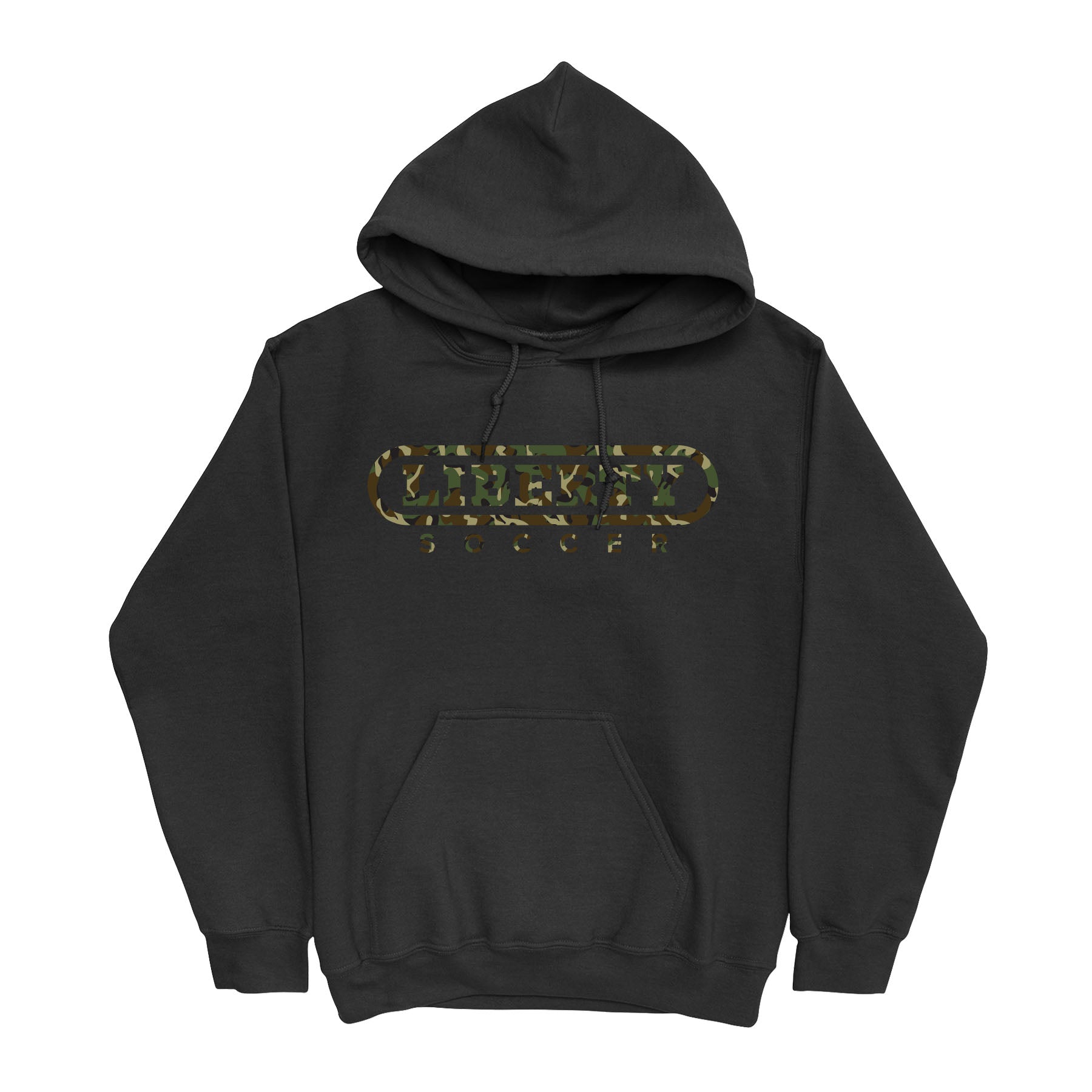 Liberty Soccer Camo Hoodie
