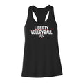 Liberty Senior Volleyball Mom Racerback Tank