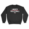 Liberty Senior Volleyball Mom Crewneck Sweatshirt