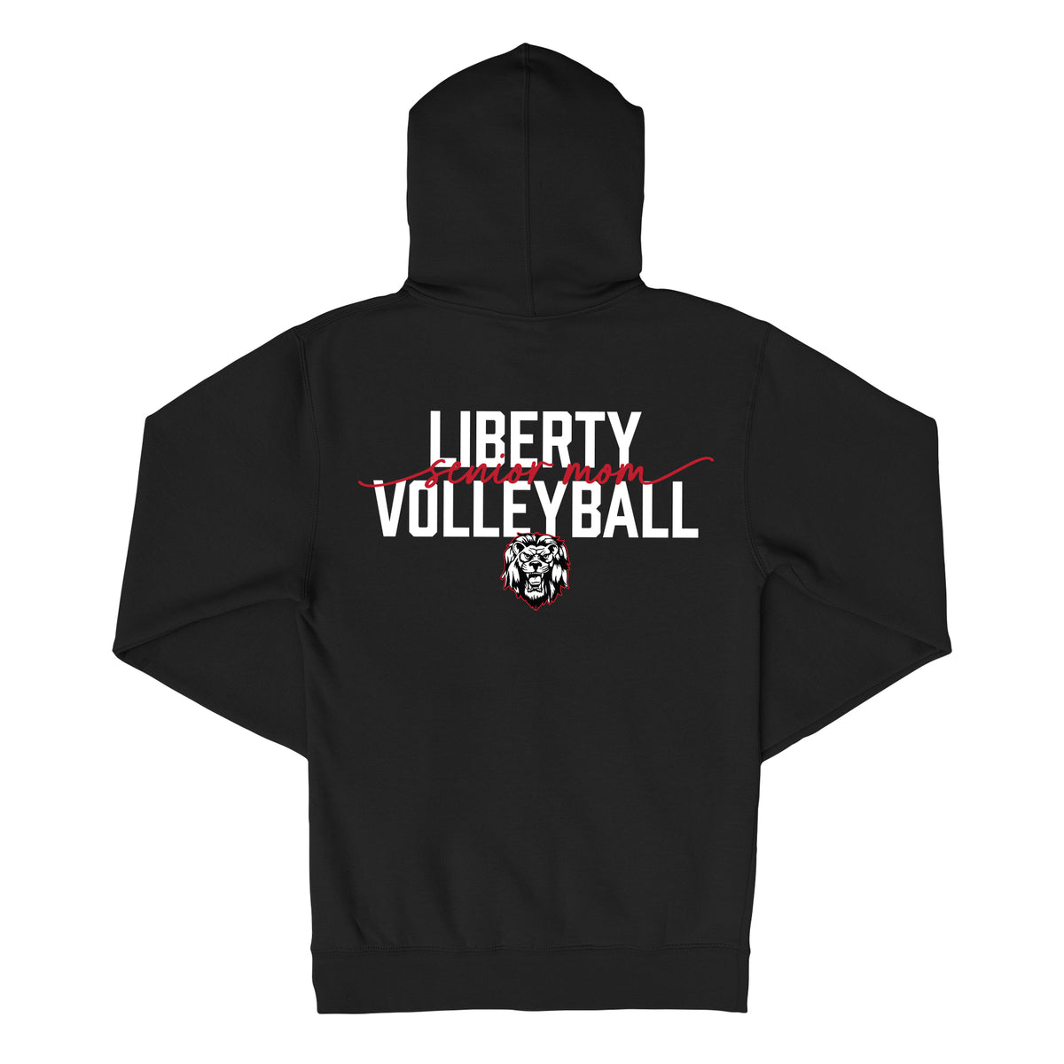 Liberty Senior Volleyball Mom Hoodie