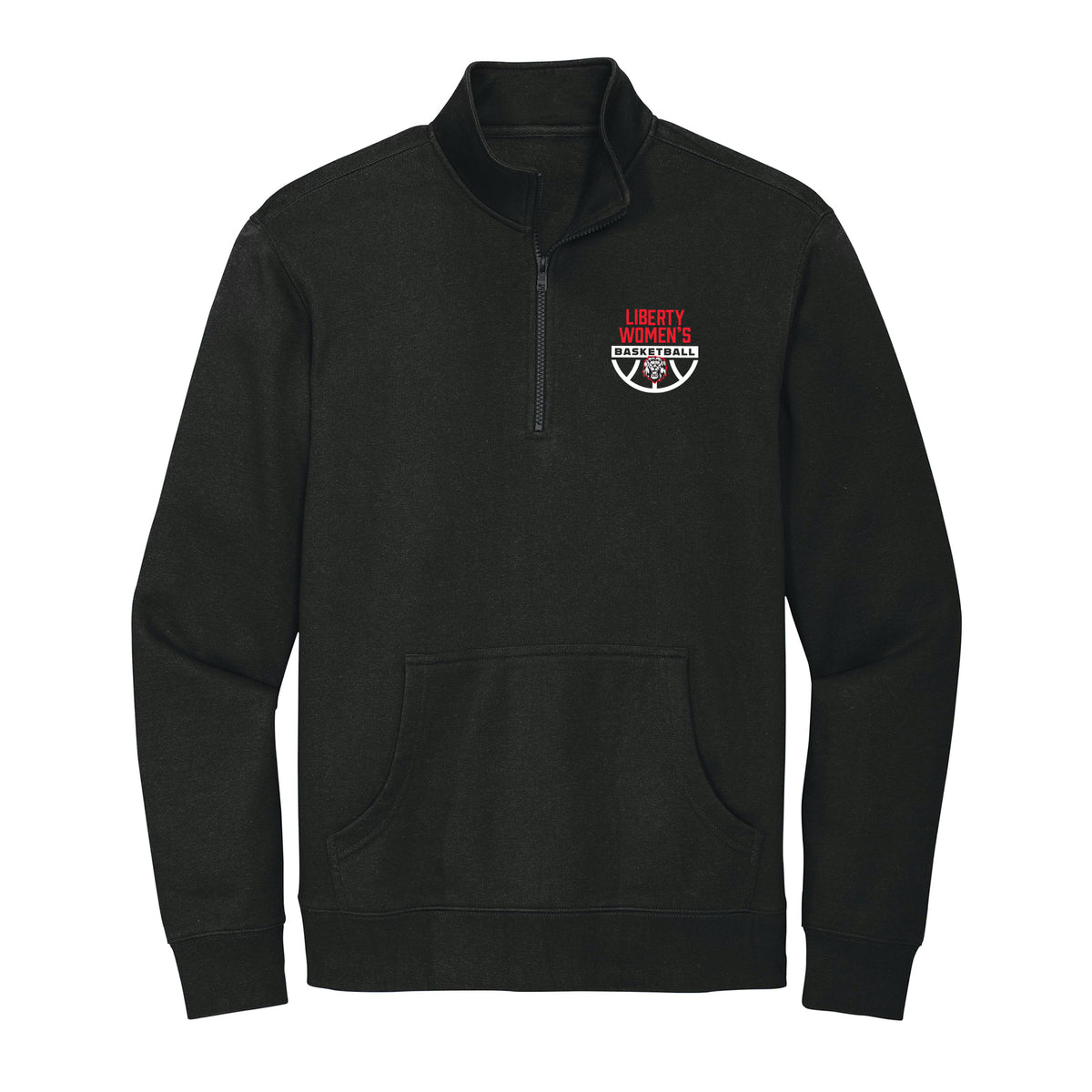 Liberty Lions Womens Basketball 1/4 Zip Fleece