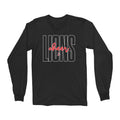 Lions Cheer Outline Unisex Long Sleeve Tee