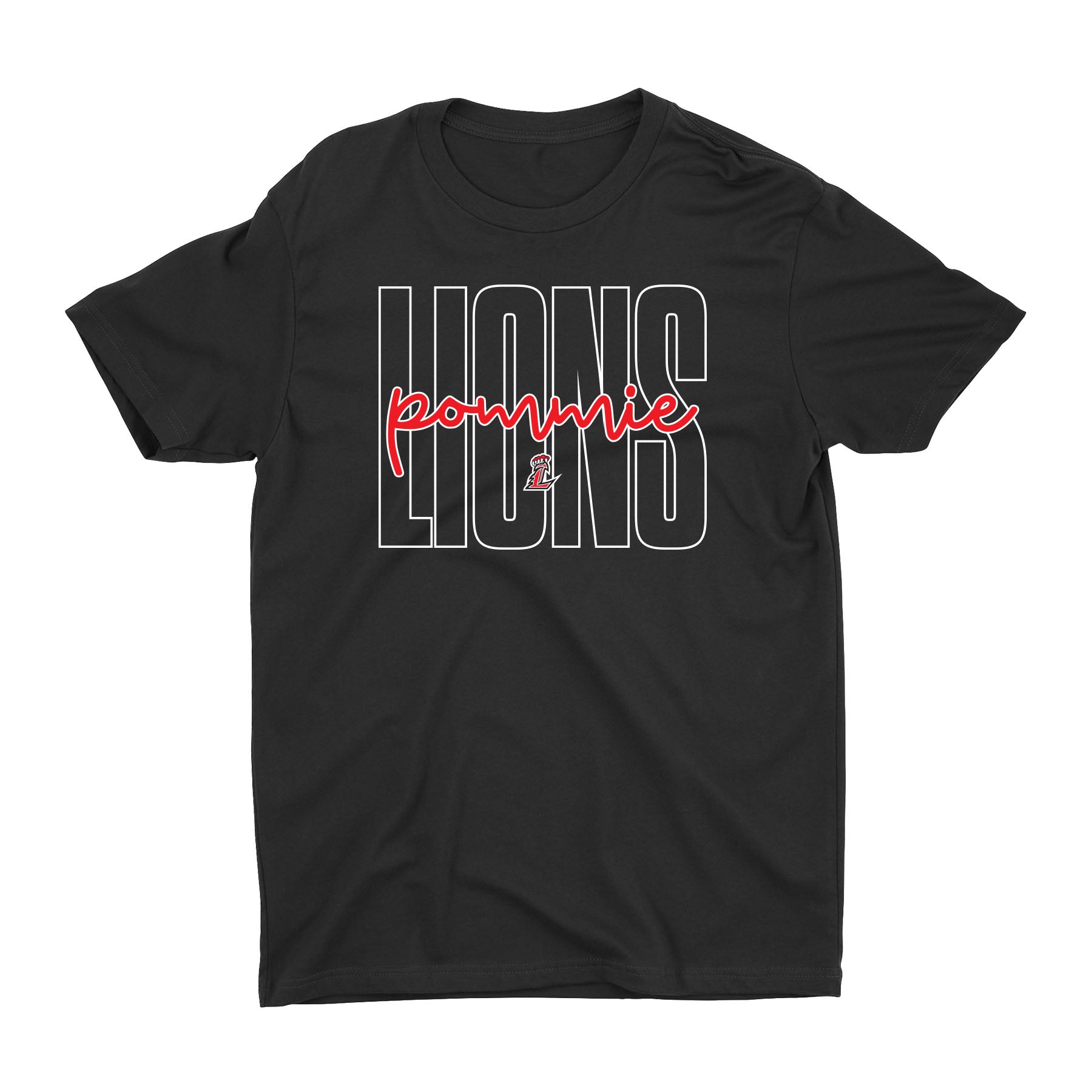 Lions Pommie Outline Unisex Tee