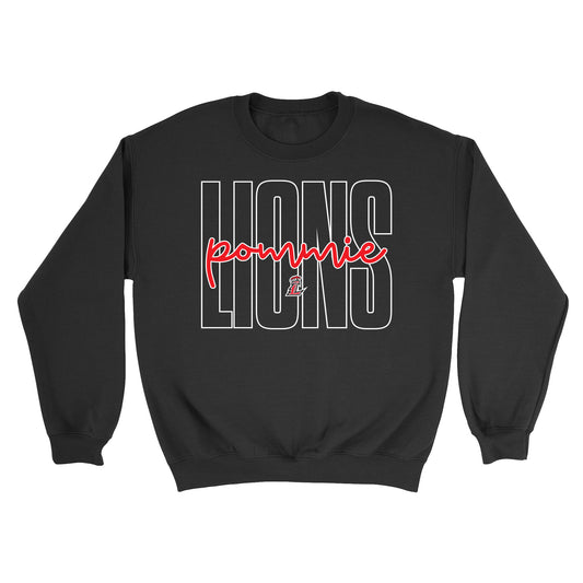 Lions Pommie Outline Unisex Crewneck Sweatshirt