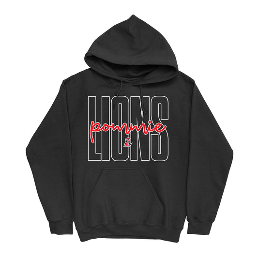 Lions Pommie Outline Hoodie