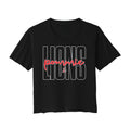 Lions Pommie Outline Cropped Tee