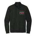Lions Pommie Outline 1/4 Zip Fleece