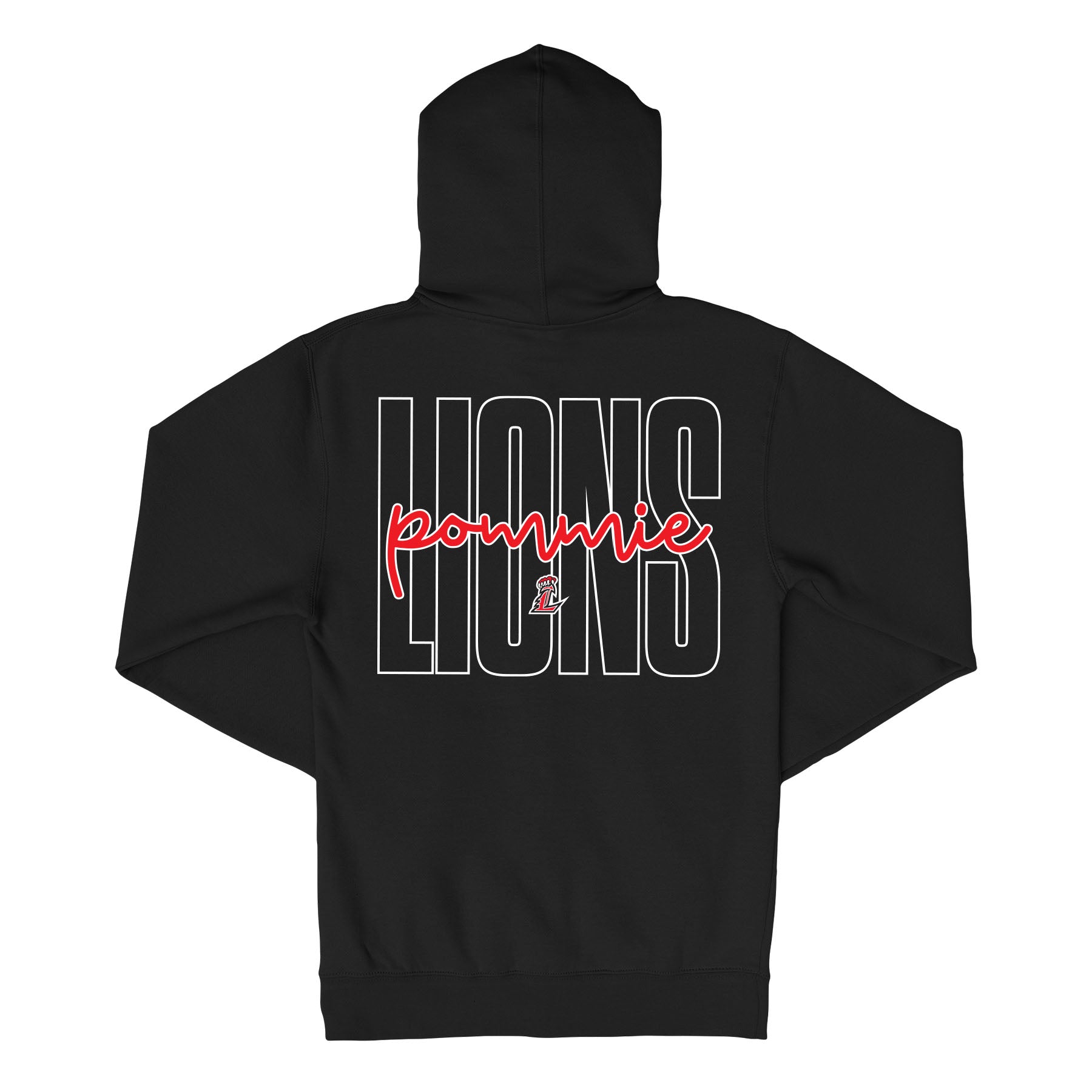 Lions Pommie Outline Full Zip Sweatshirt