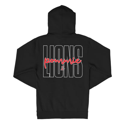Lions Pommie Outline Full Zip Sweatshirt