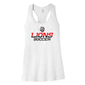 Lions Soccer 2 Color Racerback Tank