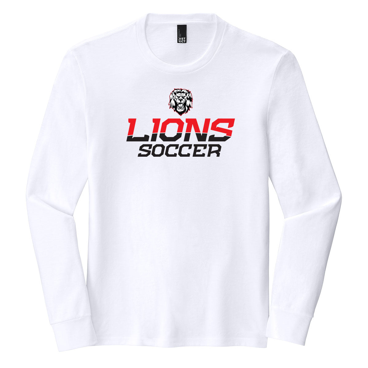 Lions Soccer 2 Color Unisex Long Sleeve Tee