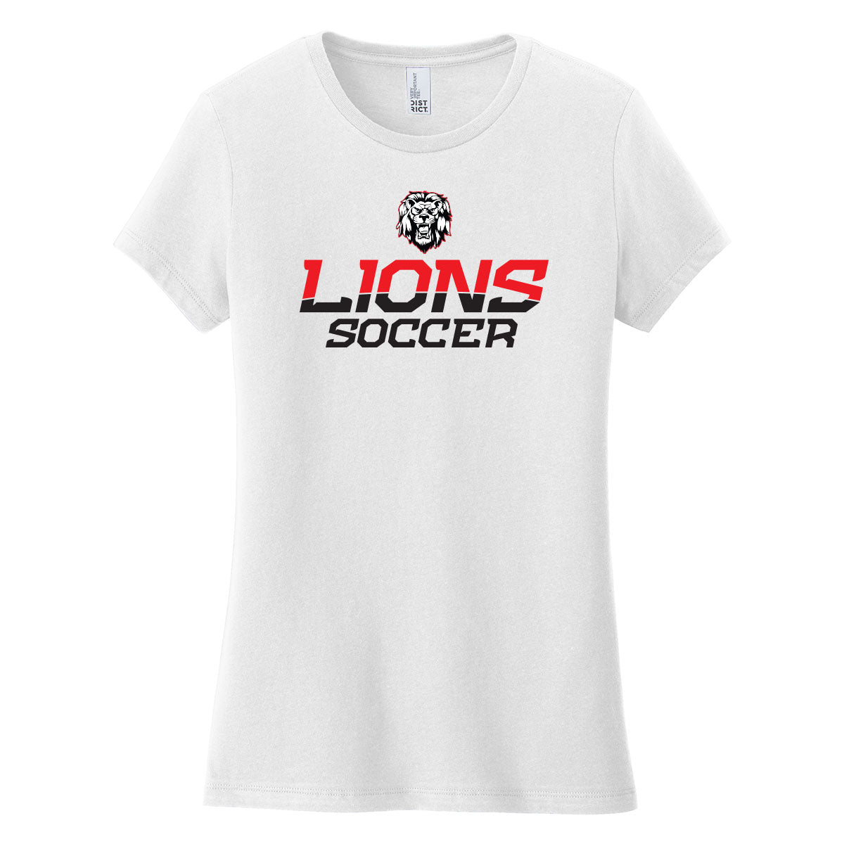 Lions Soccer 2 Color Women's Fit Tee