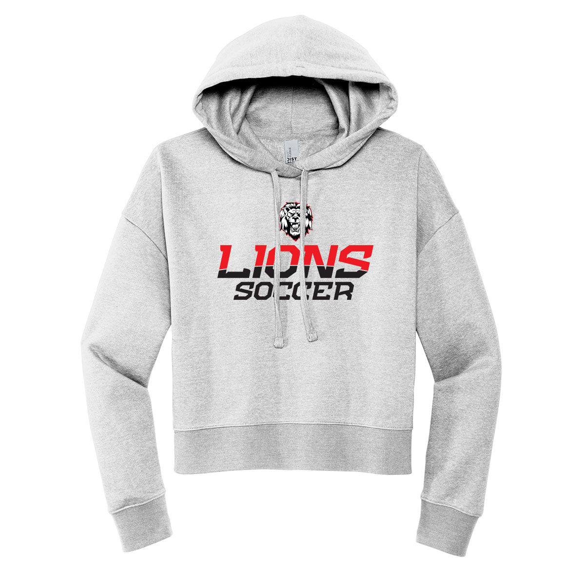 Lions Soccer 2 Color Cropped Hoodie