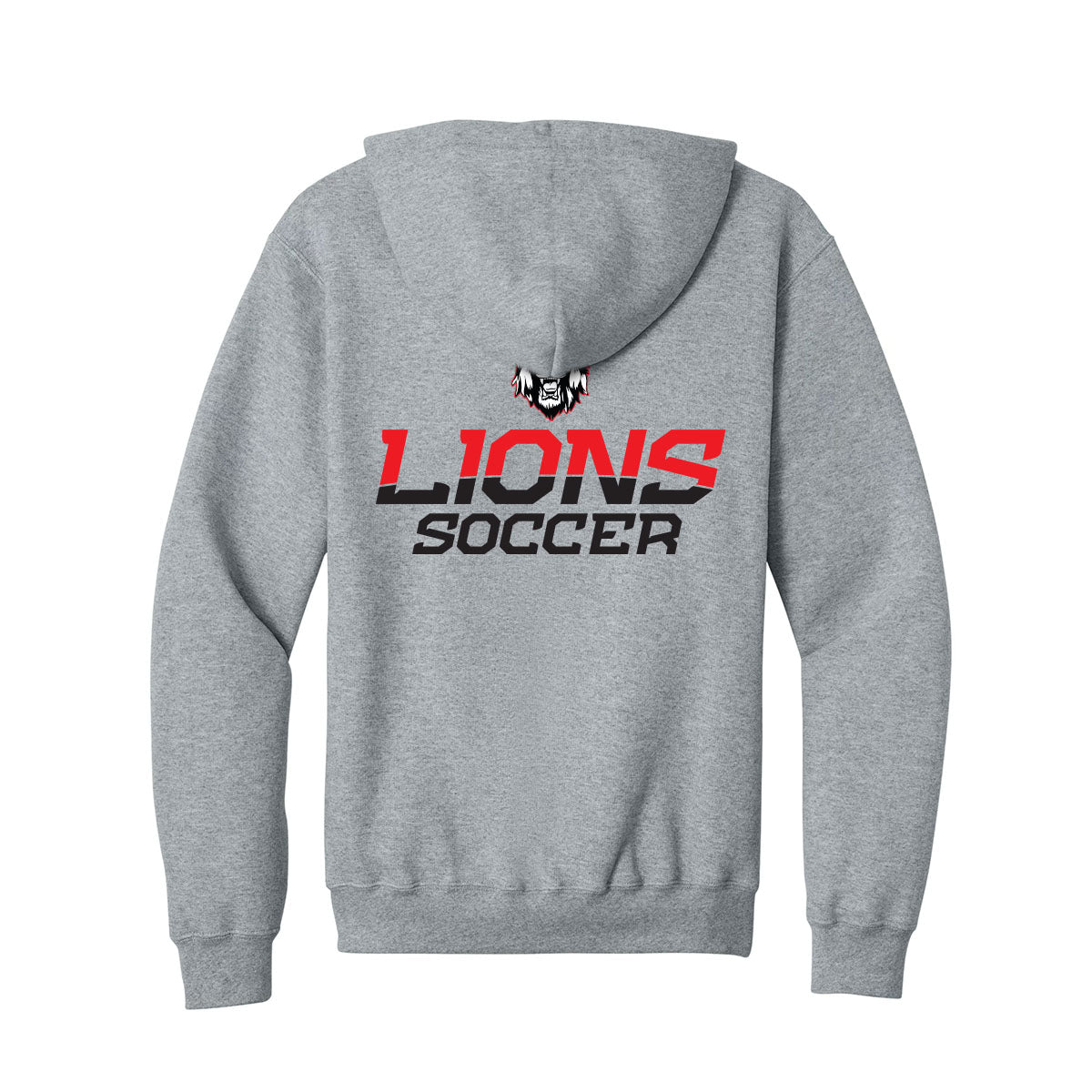 Lions Soccer 2 Color Full Zip Sweatshirt