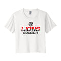 Lions Soccer 2 Color Cropped Tee