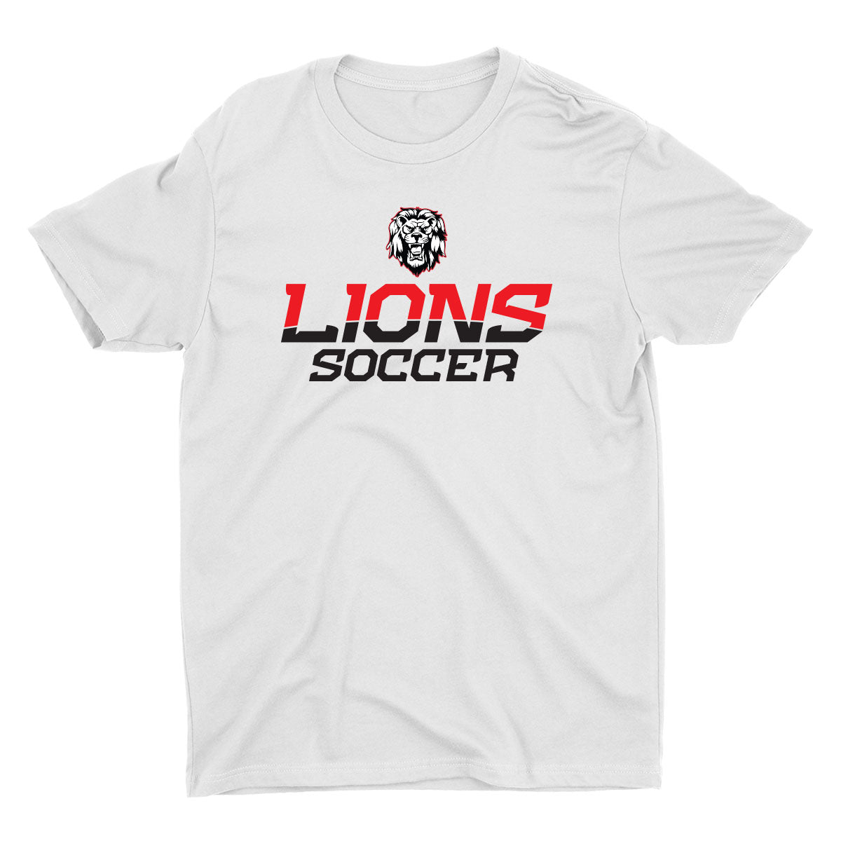 Lions Soccer 2 Color Unisex Tee